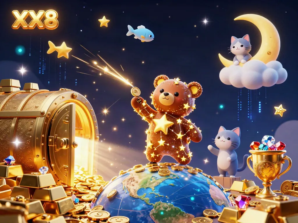 Experience the lucky charm of the constellation bear as XX8 sparks luck with treasures in the sky.