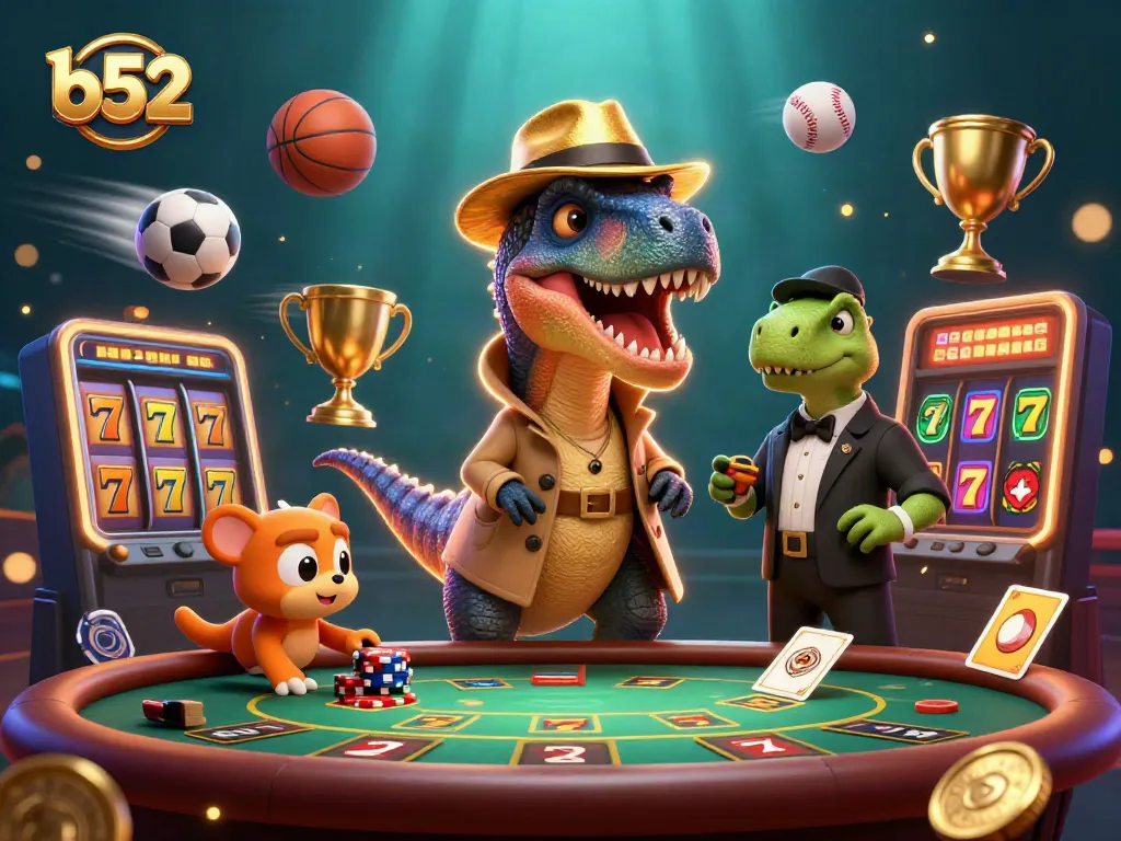 Experience high-stakes action as b52 card counters and a suspicious pit boss engage in a thrilling casino scene.