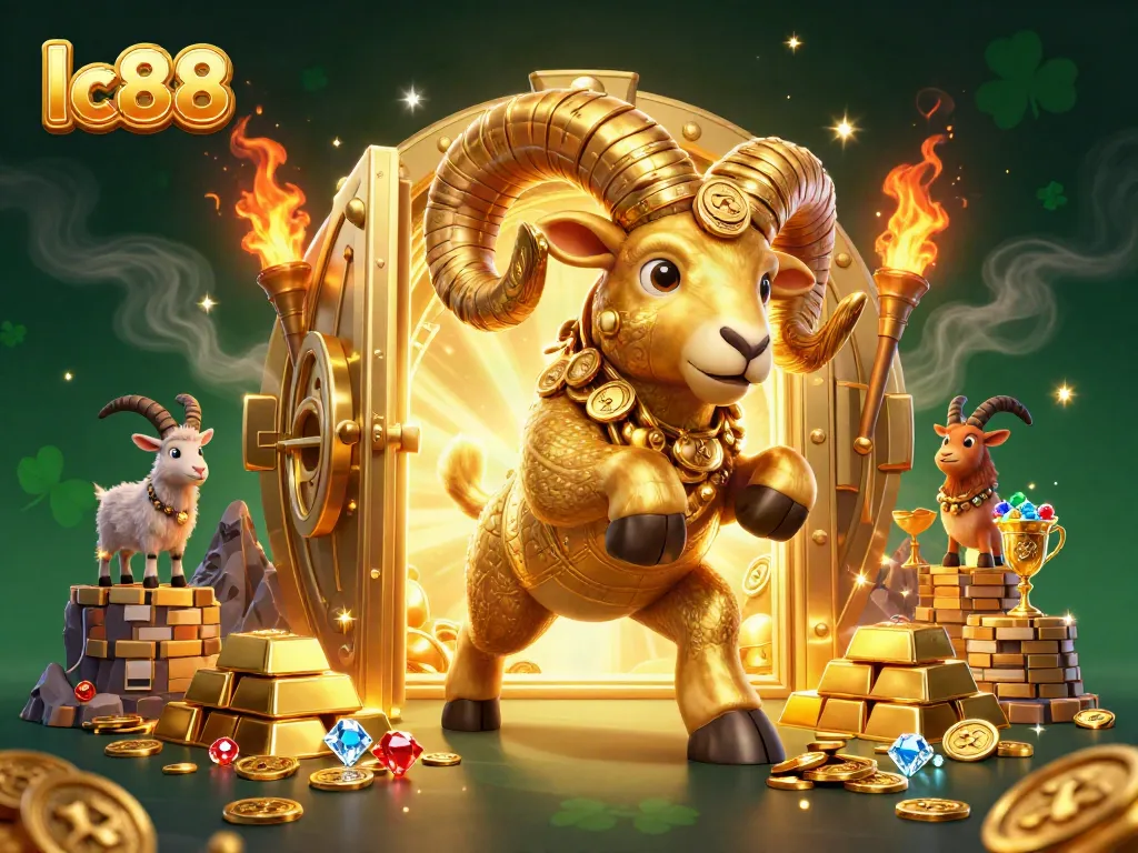 Engage thrillingly with lc88's dynamic gaming experience, featuring golden treasures and vibrant 3D characters.