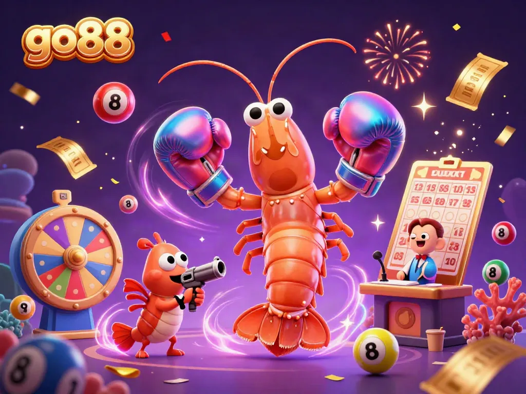 Experience thrilling gaming excitement with go88 featuring vibrant characters and casino elements