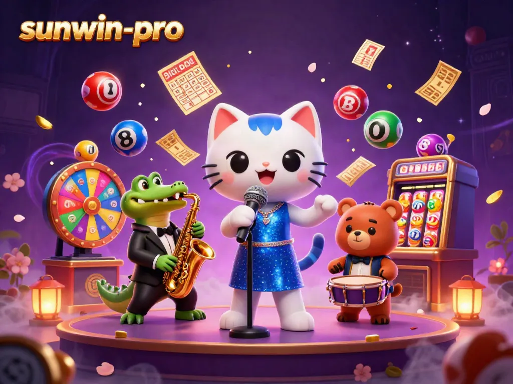 Experience the excitement of sunwin-pro with lively casino characters and dynamic gaming elements.