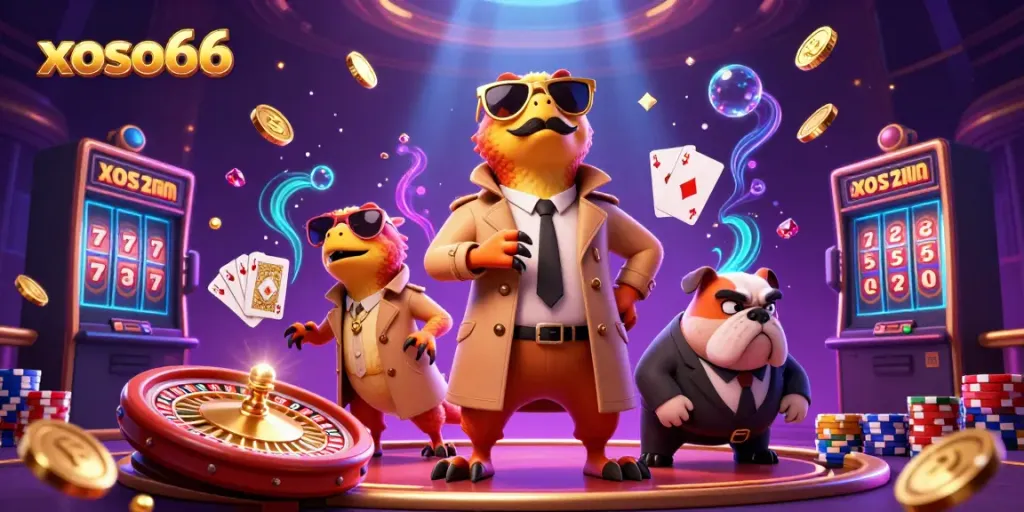 Experience thrilling gameplay at xoso66 with colorful casino elements and dynamic action.