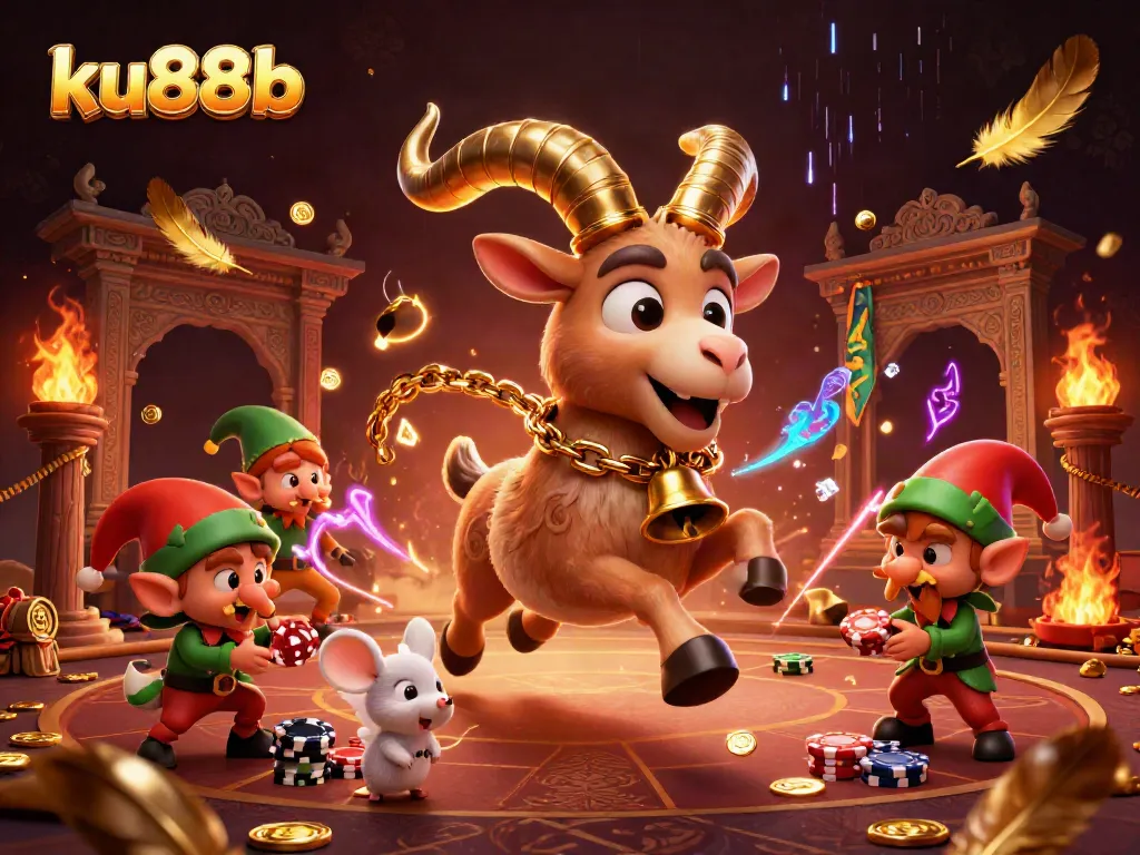 Engage with ku88b's vibrant online casino scene, exploring games with fun characters and lively activity.